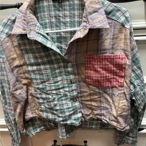 Papermoon Multicolor Plaid Shirt